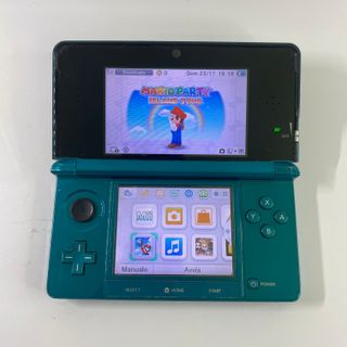Nintendo 3DS Verde Acqua con accessori