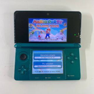 Nintendo 3DS Verde Acqua con accessori