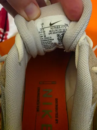 Scarpe Nike Initiator Uomo Tg 40 Beige/Verde