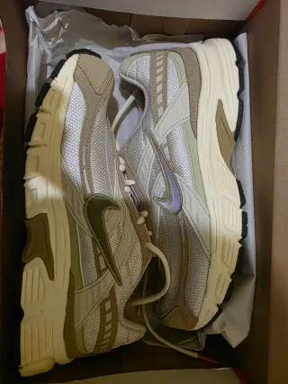 Scarpe Nike Initiator Uomo Tg 40 Beige/Verde