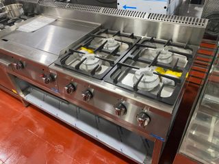 Cocina industrial 2 fuegos nueva