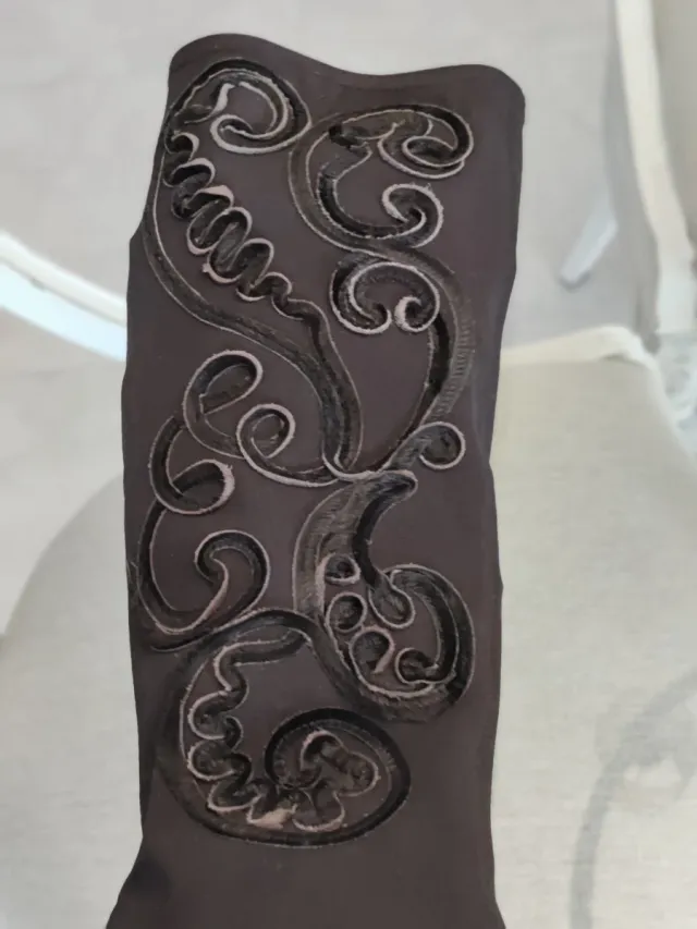 Botas Lycra Bordado Italiano