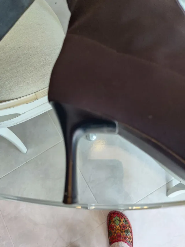 Botas Lycra Bordado Italiano