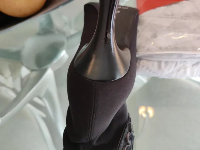 Botas Lycra Bordado Italiano