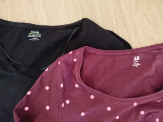 2 Camisetas Premamá Talla L,XL