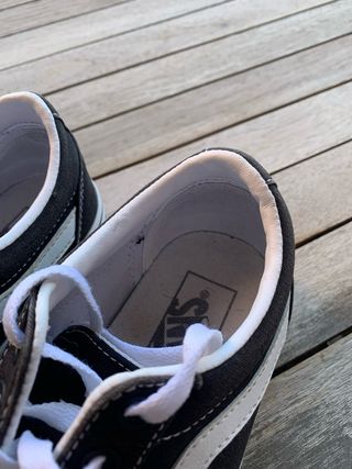 Vans Platform Scarpe Donna Nere Bianche