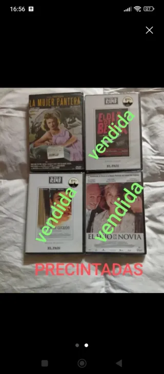Lote N°1. 20 películas por 8 euros. Originales