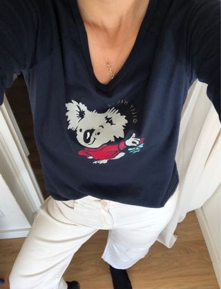 Gilly Hicks Koala T-shirt + Massimo Dutti Pantalon