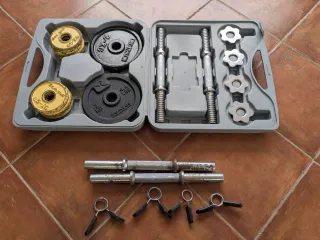 Set Mancuernas y Pesas Decathlon