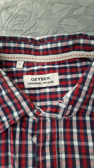 Camicia a quadri GEYSER uomo taglia L