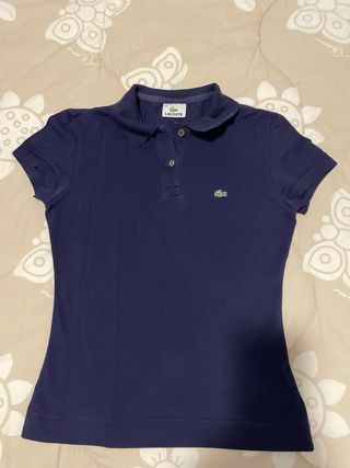Maglietta Lacoste maniche corte blu