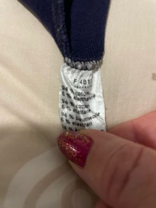 Maglietta Lacoste maniche corte blu