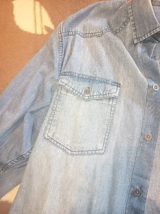 Camisa Vaquera Canvas Talla 3XL