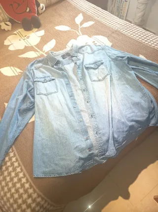 Camisa Vaquera Canvas Talla 3XL