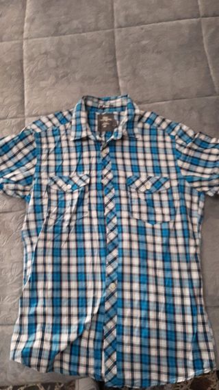 Camicia a quadri H&M uomo taglia M