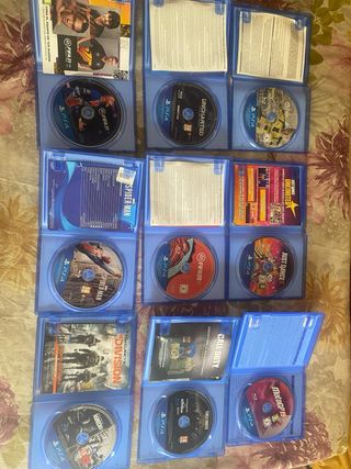 PS4 + Mando Camuflaje + 9 Juegos