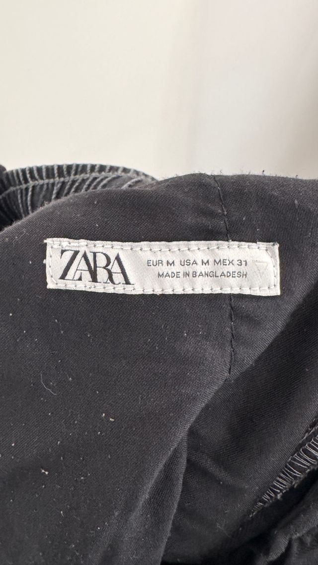 Pantalón jogger denim Zara azul
