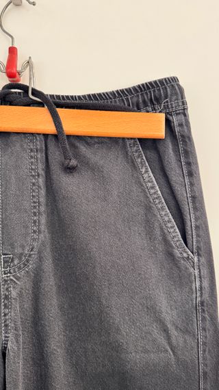 Pantalón jogger denim Zara azul