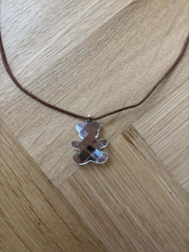 Collar Swarovski Oso Cristal