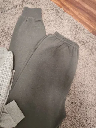 Pijama hombre gris T XL