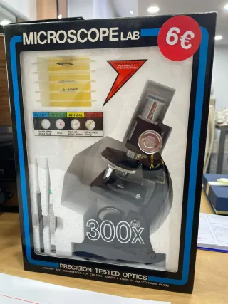 Kit Microscopio Lab 300x con Accesorios