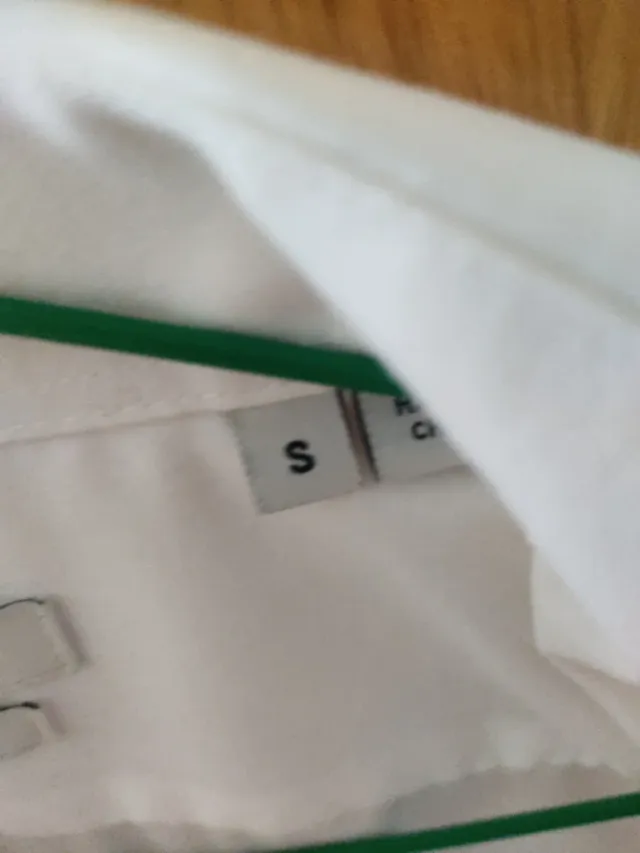 Camisa Sastre Caballero Talla S Blanca