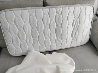 Colchón cuna BABYLAND. Sirve para cunas de Ikea.