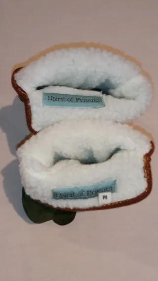 Guantes Privata Piel Marrón y Verde, TALLA ((M))