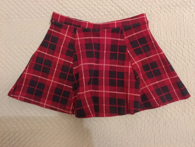 Falda cuadros mini niña ZARA talla 11-12