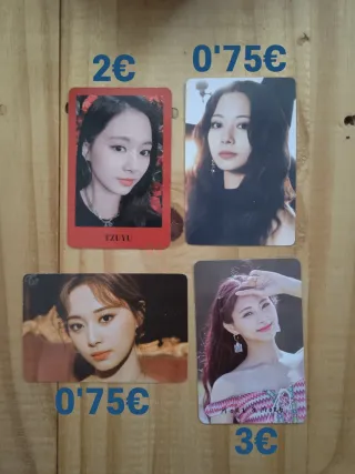 TWICE TZUYU PHOTOCARDS AND LOMOCARDS WTS