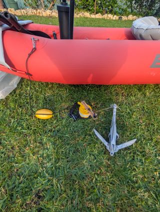 Kayak inflable 2 plazas PVC