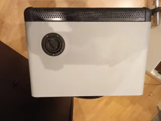 Estufa de gas llama azul