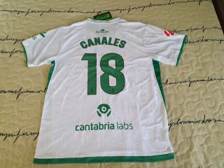 Camiseta Santander Fútbol Talla XL Racing