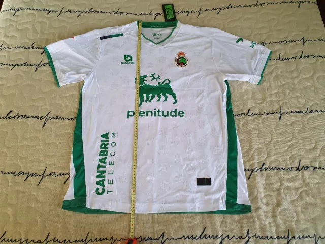 Camiseta Santander Fútbol Talla XL Racing