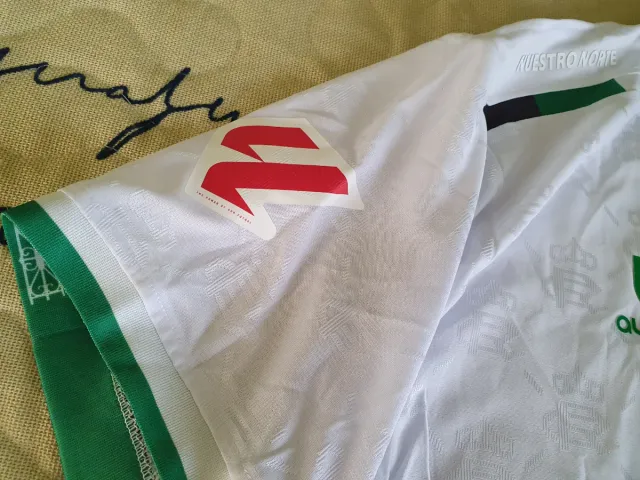 Camiseta Santander Fútbol Talla XL Racing