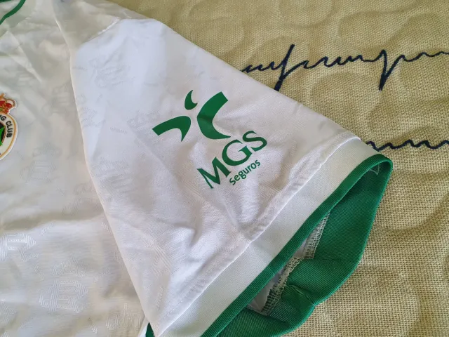 Camiseta Santander Fútbol Talla XL Racing