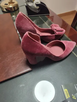 Salomadrid Zapatos Novia Talla 38 Rosa