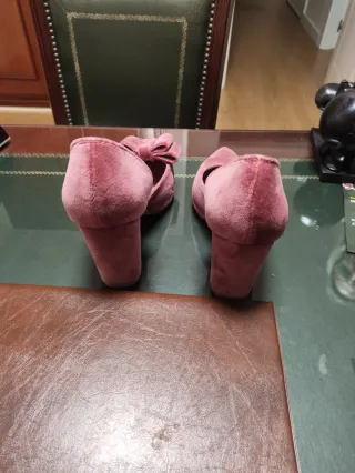 Salomadrid Zapatos Novia Talla 38 Rosa