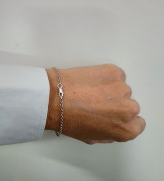 Pulsera Plata Flor Madre Perla Circonitas