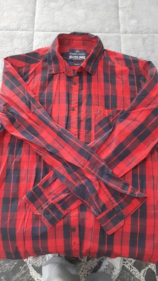 Camicia a quadri uomo Angelo Litrico