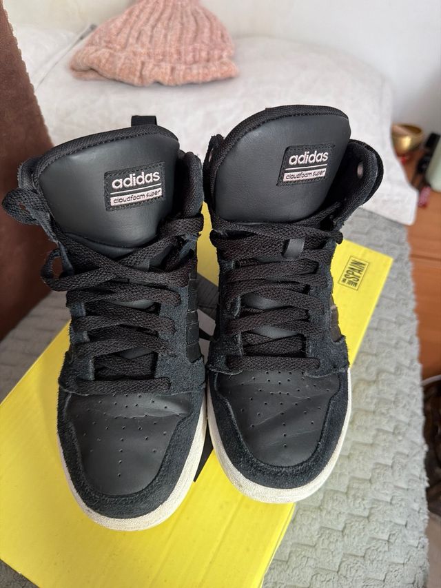 Botas Adidas Cloudfoam Super Negras