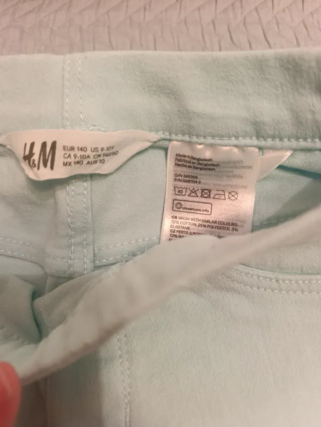 Pantalón pitillo niña mini H&M