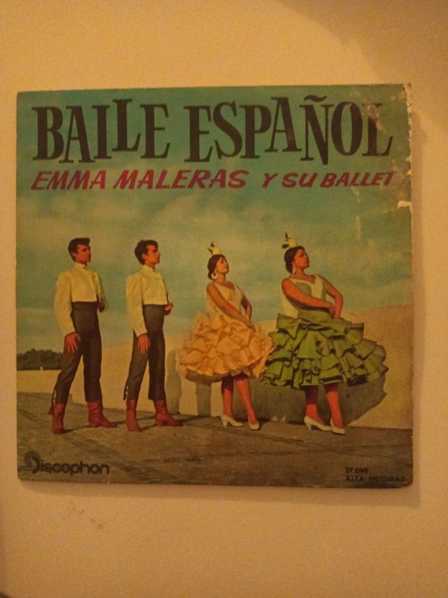 Disco Vinilo Baile Español Emma Maleras
