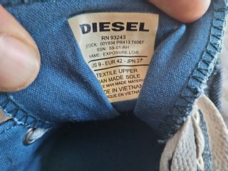Zapatillas Diesel Vaqueras con Bolsillos
