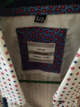 Camisa juvenil estampada talla S