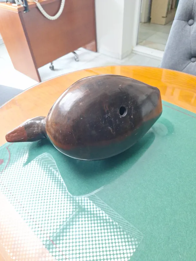 Pato Mandarín Cerámica Decorativo