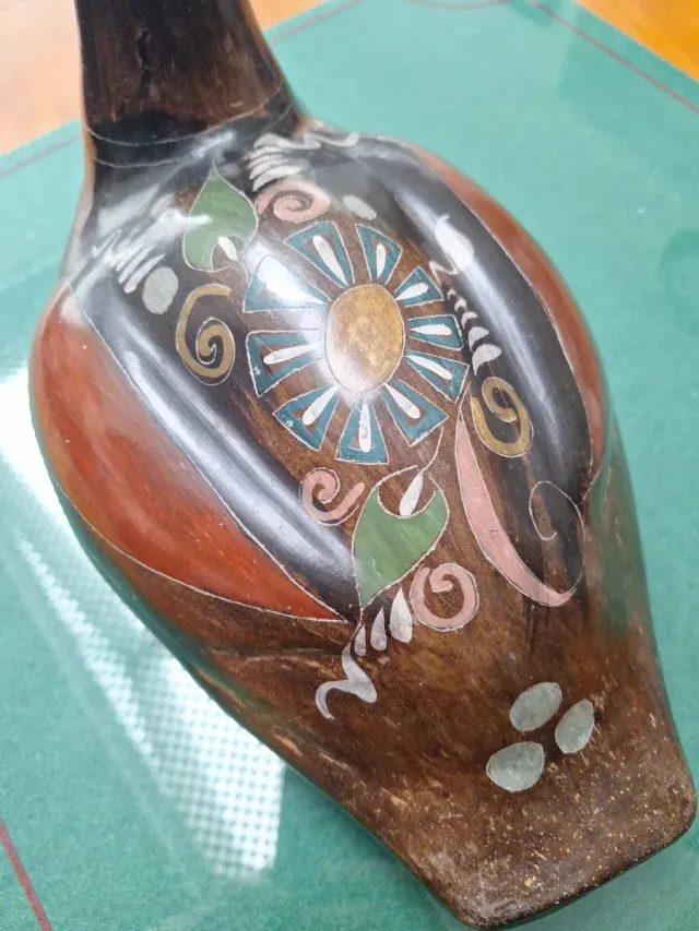 Pato Mandarín Cerámica Decorativo