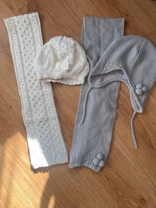 Set sciarpa e berretto per bambini 1-2 anni