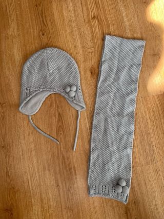 Set sciarpa e berretto per bambini 1-2 anni