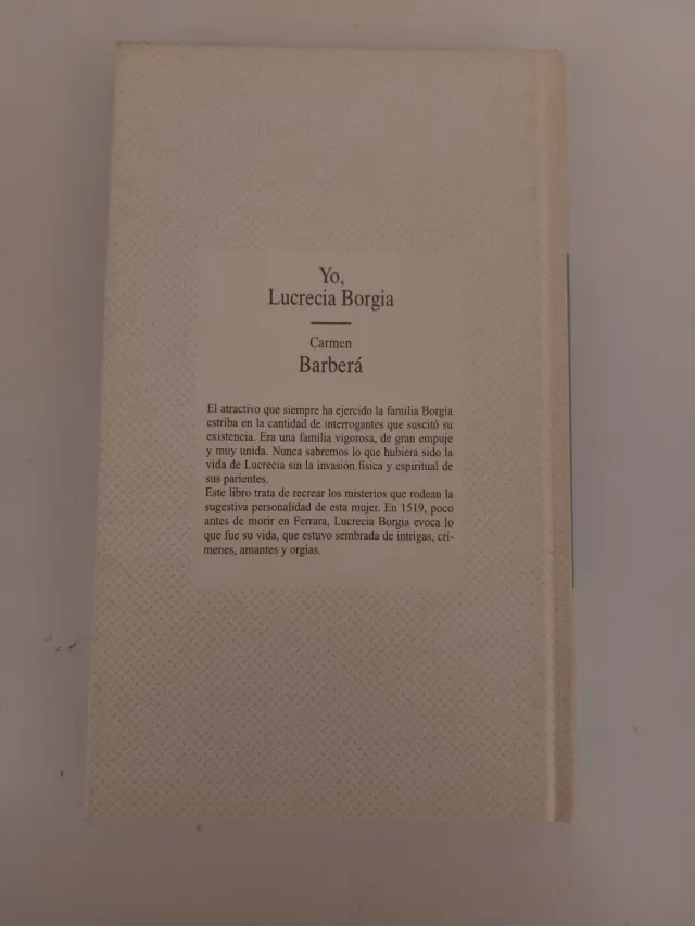 Yo, Lucrecia Borgia